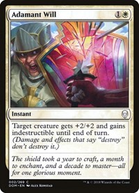 Adamant Will, Dominaria