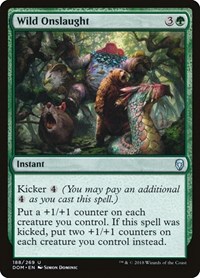 Wild Onslaught, Dominaria