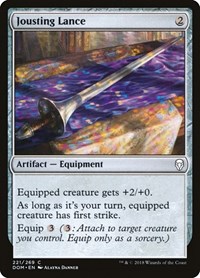 Jousting Lance, Dominaria