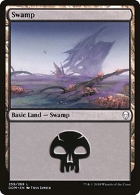 Swamp (259), Dominaria