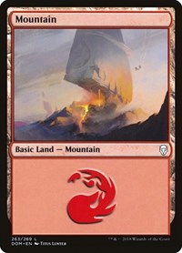 Mountain (263), Dominaria
