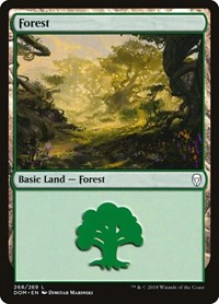 Forest (268), Dominaria
