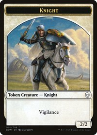 Knight Token (001), Dominaria