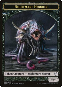 Nightmare Horror Token, Dominaria