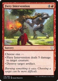 Fiery Intervention, Dominaria