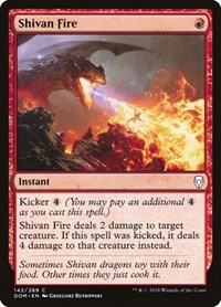 Shivan Fire, Dominaria