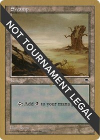 Swamp (Horizontal Log) - 1999 Jakub Slemr (TMP), World Championship Decks