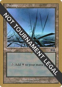 Swamp (339) - 1999 Jakub Slemr (USG), World Championship Decks