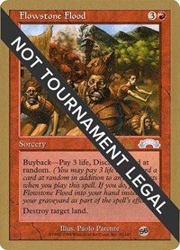 Flowstone Flood - 1999 Mark Le Pine (EXO) (SB), World Championship Decks