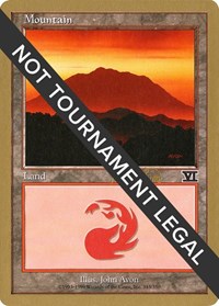 Mountain (343) - 1999 Mark Le Pine (6ED), World Championship Decks