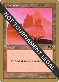 Mountain (346) - 1999 Mark Le Pine (USG), World Championship Decks