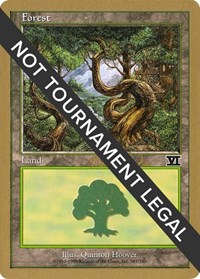 Forest (347) - 1999 Matt Linde (6ED), World Championship Decks