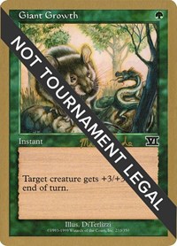 Giant Growth - 1999 Matt Linde (6ED), World Championship Decks