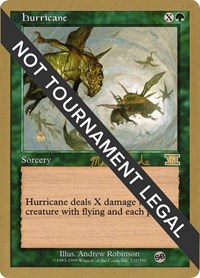 Hurricane - 1999 Matt Linde (6ED) (SB), World Championship Decks
