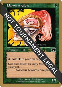 Llanowar Elves - 1999 Matt Linde (6ED), World Championship Decks