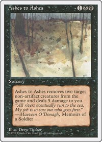 Ashes to Ashes, Fourth Edition
