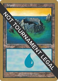 Island (335) - 2001 Alex Borteh (MMQ), World Championship Decks
