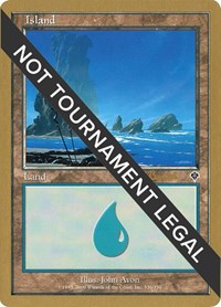 Island (336) - 2001 Alex Borteh (INV), World Championship Decks