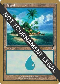 Island (335) - 2001 Alex Borteh (INV), World Championship Decks