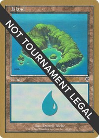Island (338) - 2001 Alex Borteh (INV), World Championship Decks