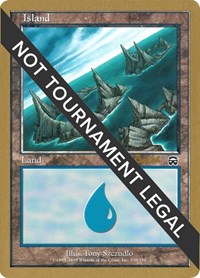 Island (338) - 2001 Alex Borteh (MMQ), World Championship Decks