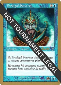 Prodigal Sorcerer - 2001 Alex Borteh (7ED) (SB), World Championship Decks