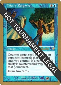 Teferi's Response - 2001 Alex Borteh (INV) (SB), World Championship Decks