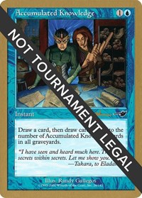 Accumulated Knowledge - 2001 Antoine Ruel (NMS), World Championship Decks