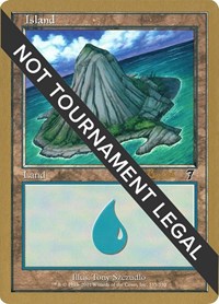 Island (335) - 2001 Antoine Ruel (7ED), World Championship Decks