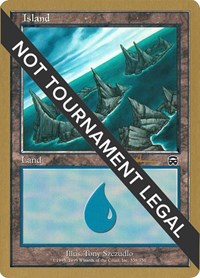 Island (338) - 2001 Antoine Ruel (MMQ), World Championship Decks