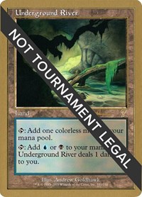 Underground River - 2001 Antoine Ruel (7ED), World Championship Decks