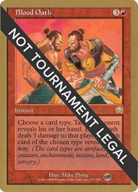 Blood Oath - 2001 Jan Tomcani (MMQ) (SB), World Championship Decks