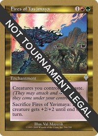 Fires of Yavimaya - 2001 Jan Tomcani (INV), World Championship Decks