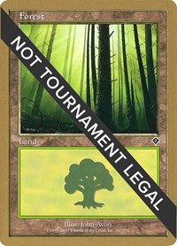Forest (347) - 2001 Jan Tomcani (INV), World Championship Decks