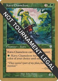 Kavu Chameleon - 2001 Jan Tomcani (INV), World Championship Decks