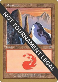 Mountain (337) - 2001 Jan Tomcani (7ED), World Championship Decks