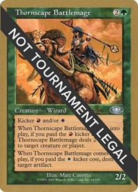 Thornscape Battlemage - 2001 Jan Tomcani (PLS), World Championship Decks