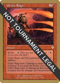Urza's Rage - 2001 Jan Tomcani (INV), World Championship Decks