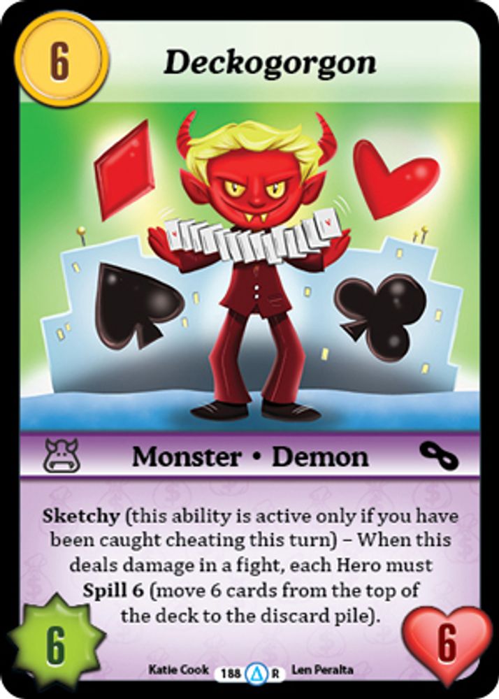 Deckogorgon, Standard, front