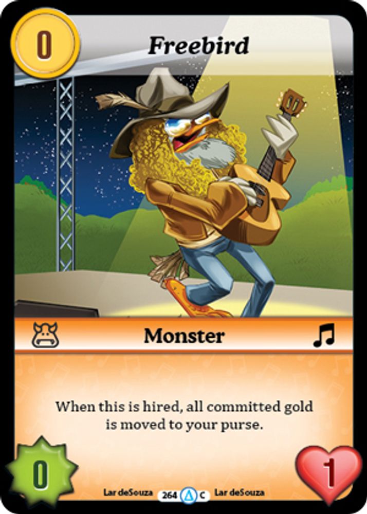 Freebird, Standard, front