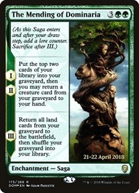 The Mending of Dominaria, Prerelease Cards