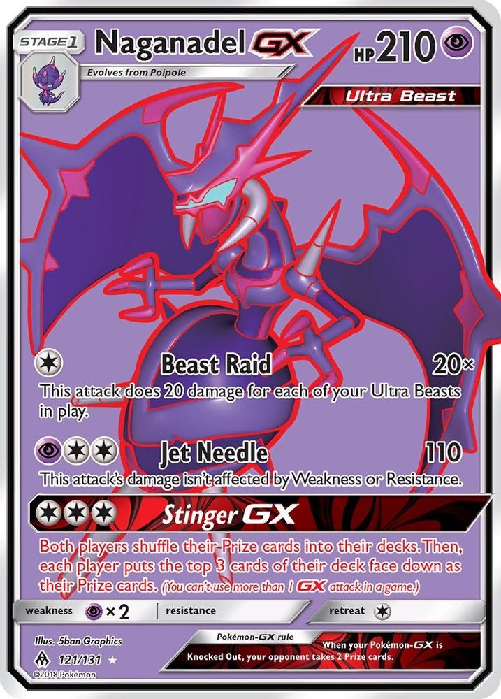 Naganadel GX (Full Art)