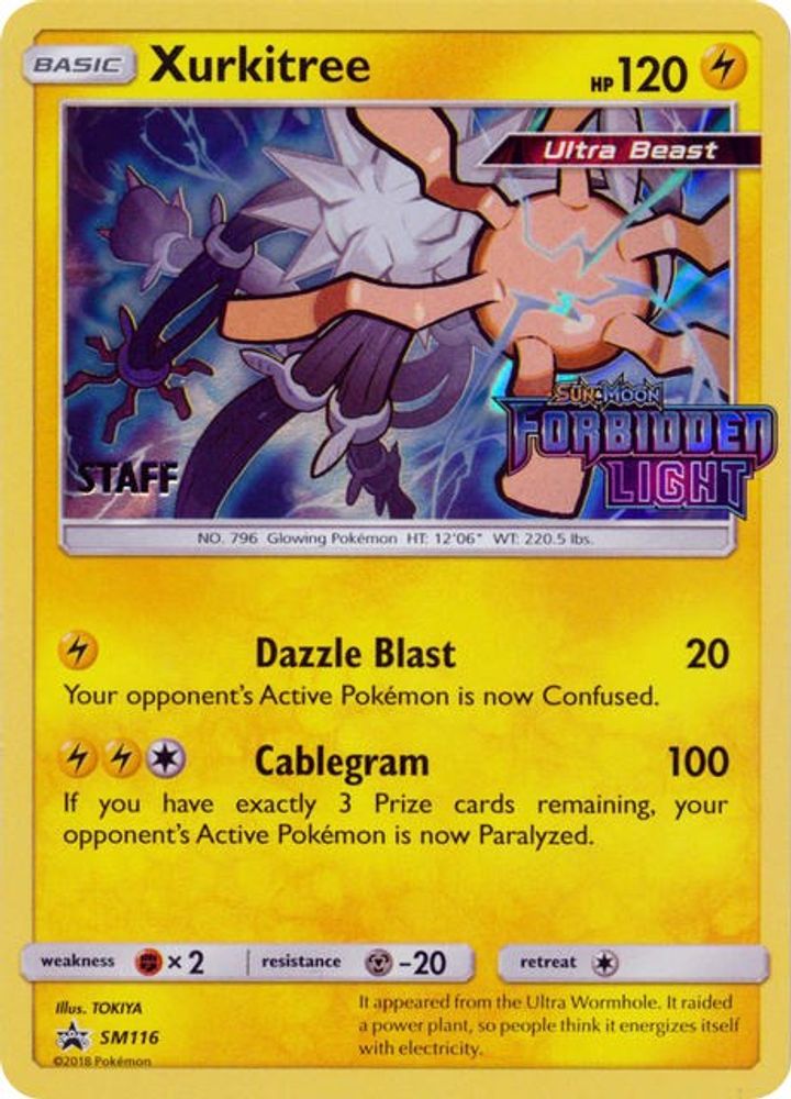 Xurkitree - SM116 (Prerelease) [Staff]