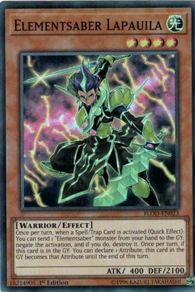 Elementsaber Lapauila, 1st-edition, front