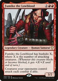 Fumiko the Lowblood, Commander Anthology Volume II