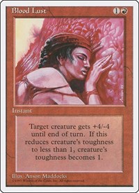 Blood Lust, Fourth Edition