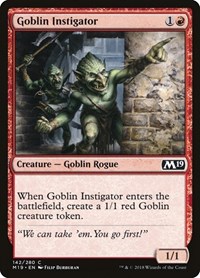 Goblin Instigator, Core Set 2019