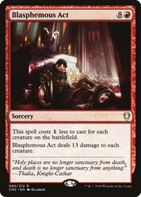 Blasphemous Act, Commander Anthology Volume II