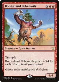 Borderland Behemoth, Commander Anthology Volume II