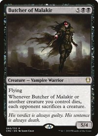 Butcher of Malakir, Commander Anthology Volume II